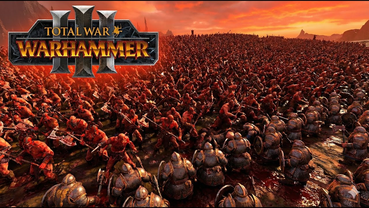 《Total War: Warhammer 3》毫無戰術就是莽！恐虐掠奪者人海戰術 瞬間淹沒矮人防線