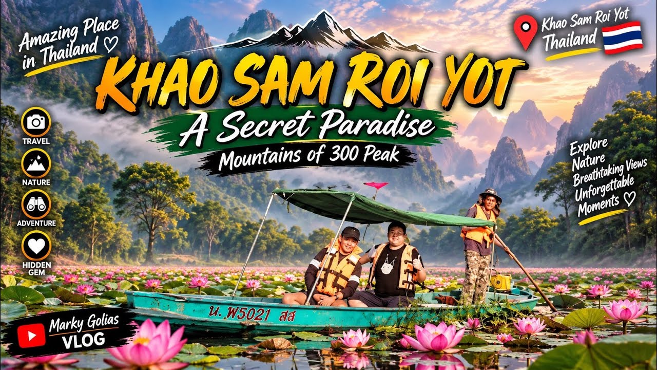 KHAO SAM ROI YOT NATIONAL PARK:  Discover Thailand's Secret Paradise:| Prachuap Khiri Khan