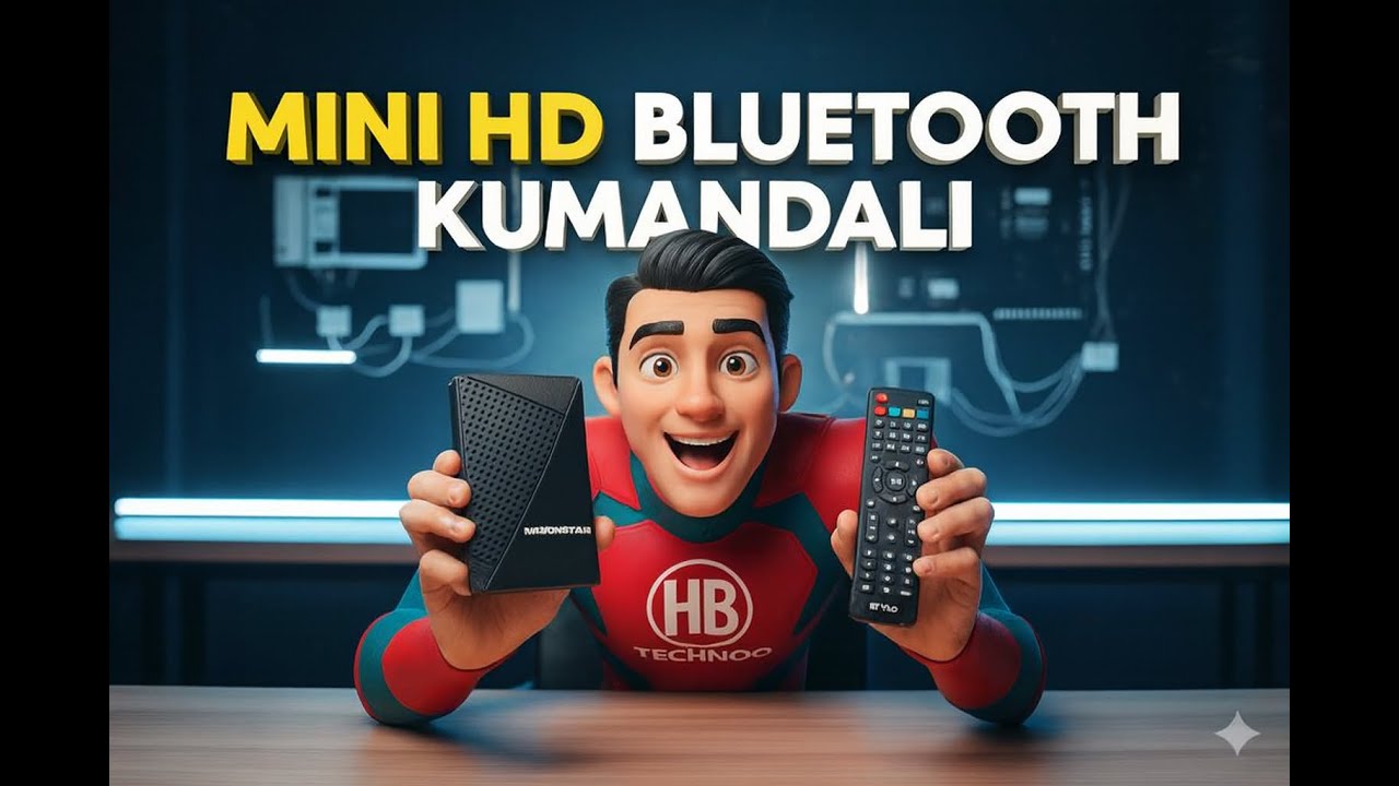 Bluetooth Kumandalı mini hd recever