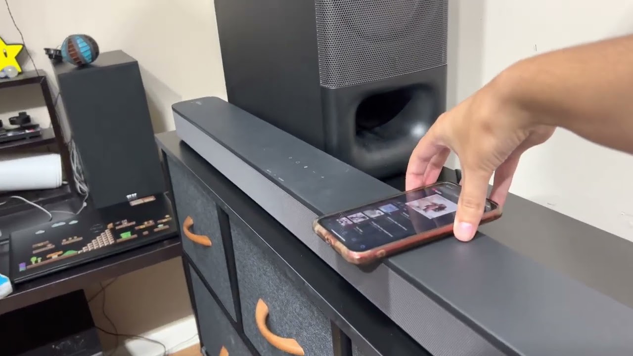 Testing a Sony SA-S350 2.1 Home Theater Soundbar I Found from the Trash