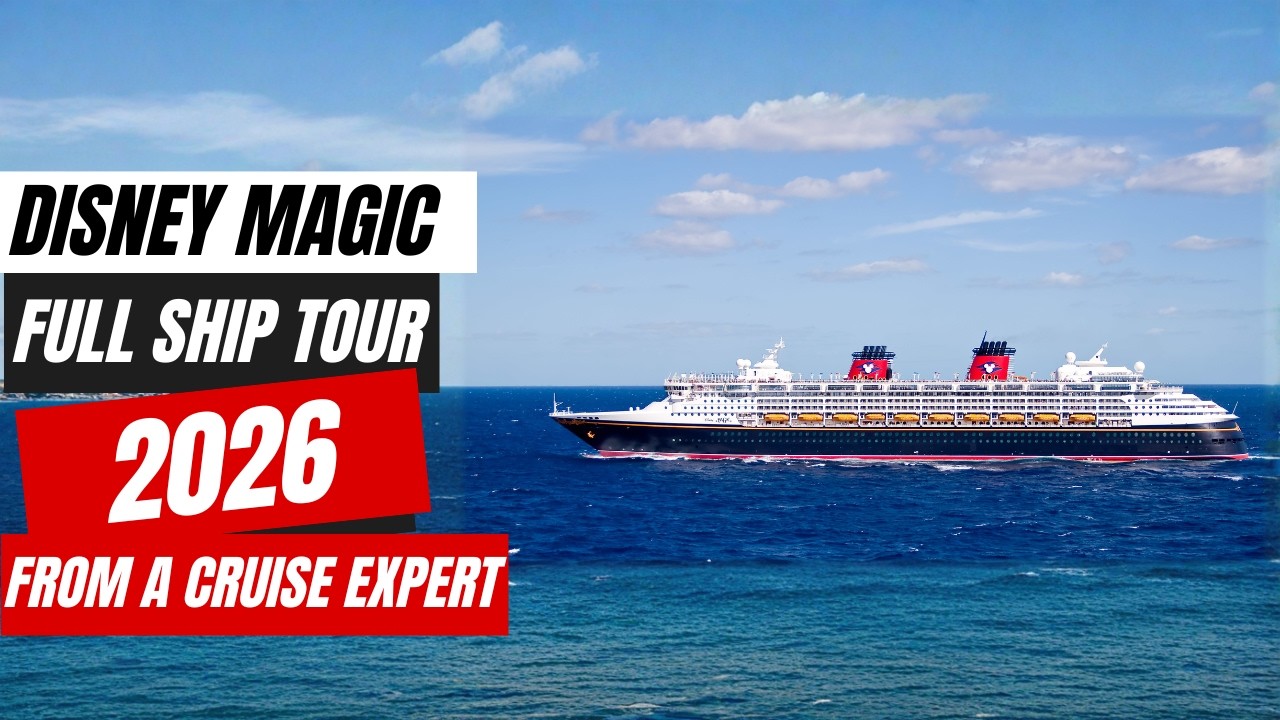 Disney Magic Full Ship Tour 2025 | All The Disney Magic On Board!