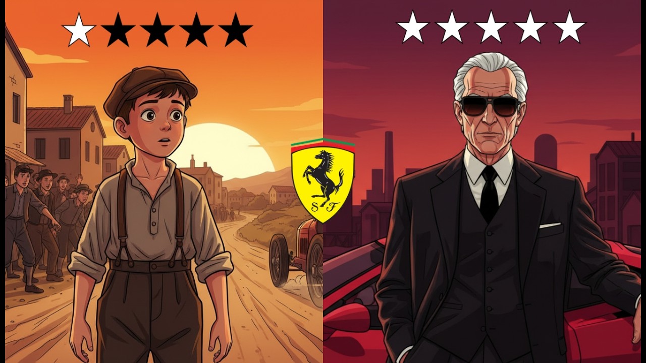 From a Dirt Road in Italy to $80 Billion. The Enzo Ferrari Story.
