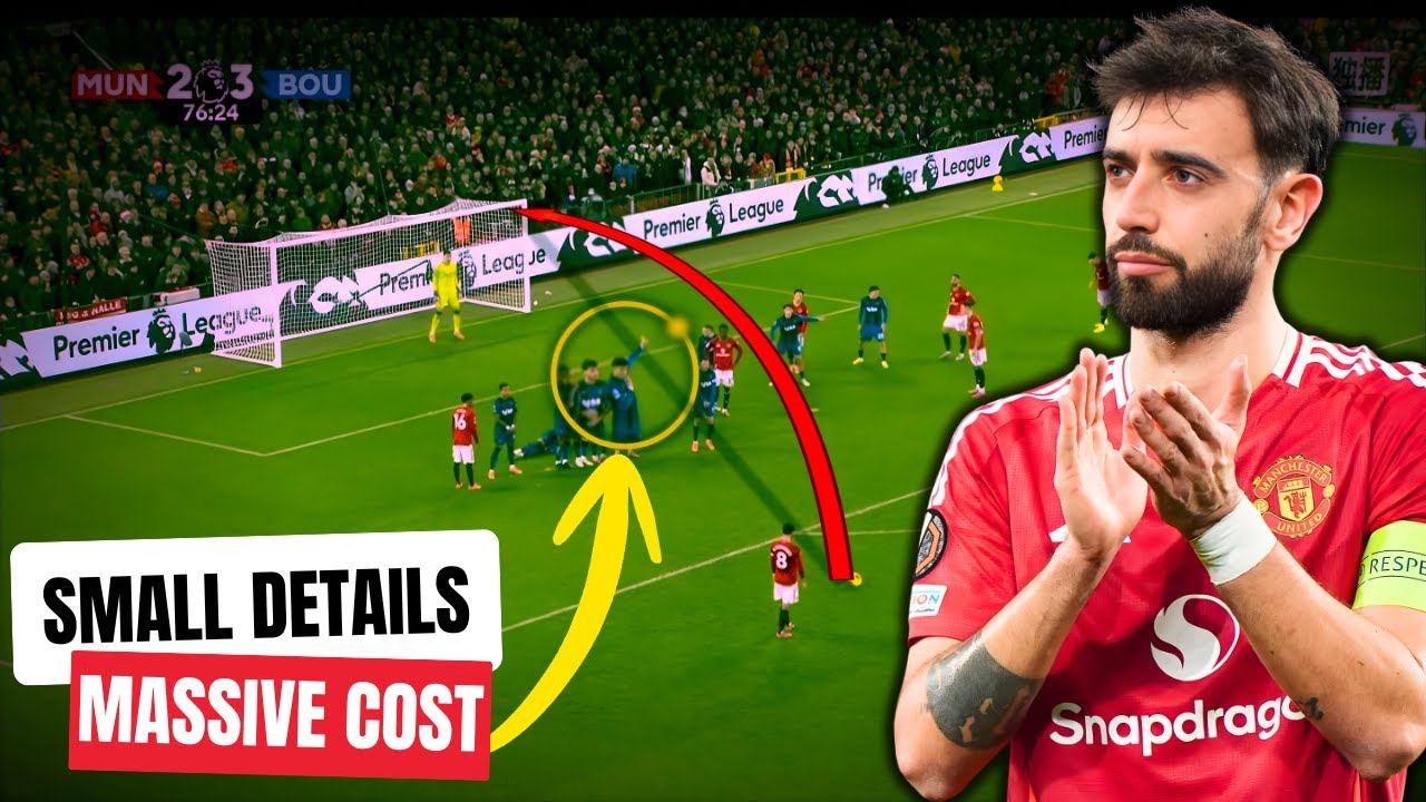 The Tactical Details That Decided EVERYTHING | Manchester United 4-4 Bournemouth | Tactical Analysis