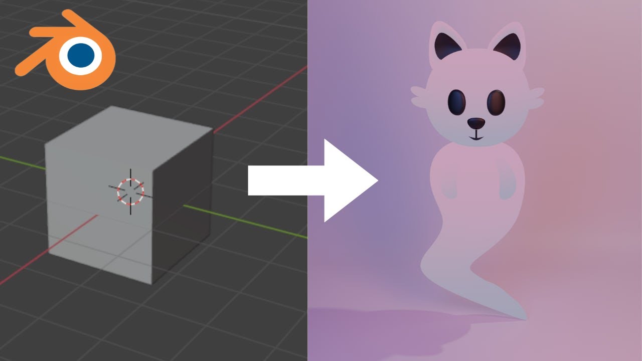 Blender 3D - ULTIMATE CAT GHOST FAST SPEED | with music