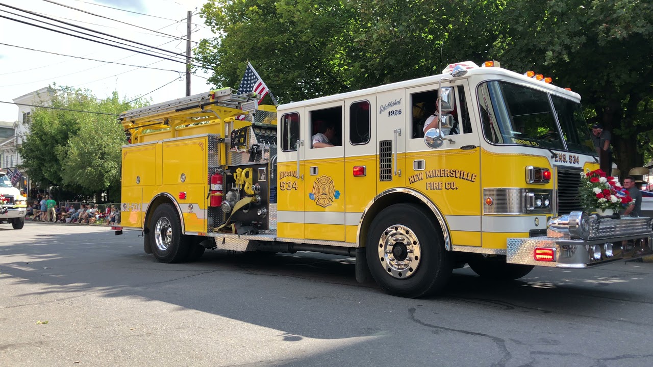 Schuylkill County Volunteer Firefighters Convention Parade 2021