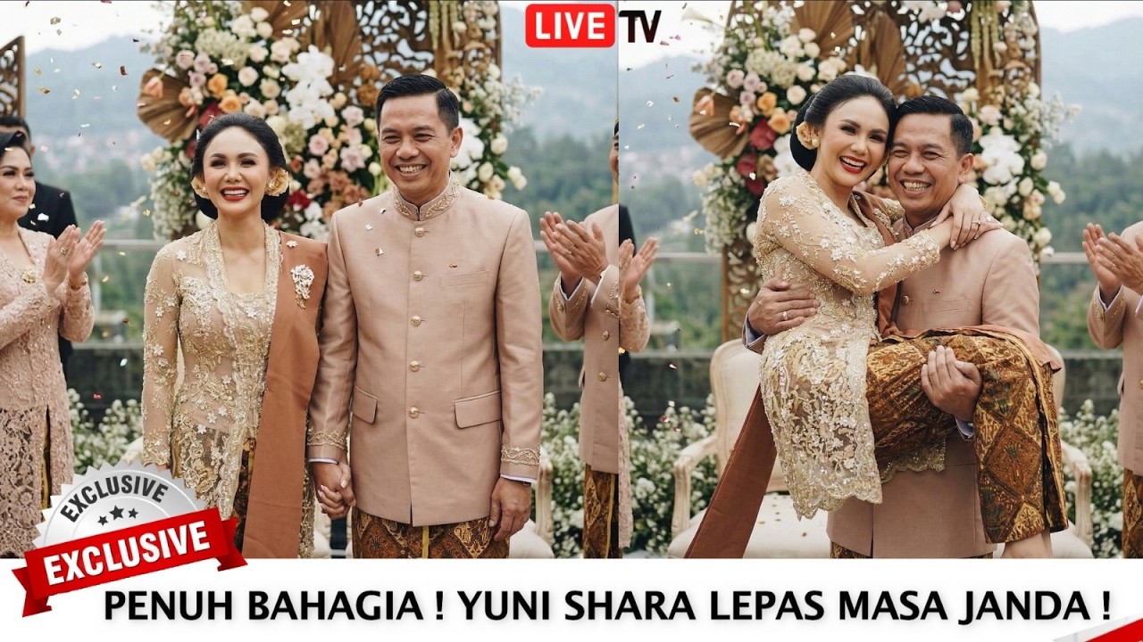 Digelar secera sederhana dan tertutup, Yuni Shara Akhirnya Resmi Menikah Lagi