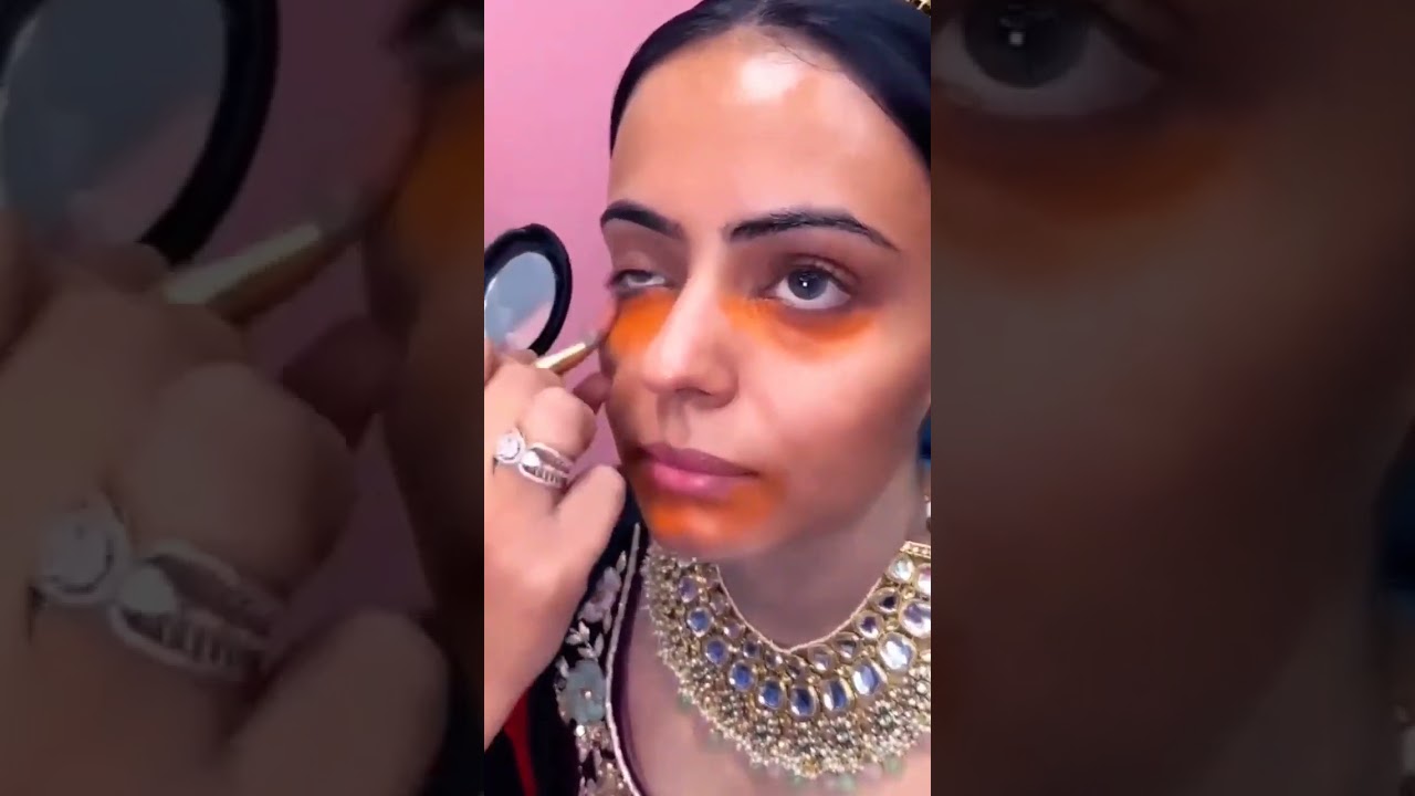 how to use colour character , bridal makeup mein colour character kaise use Kiya jata hai 2023,