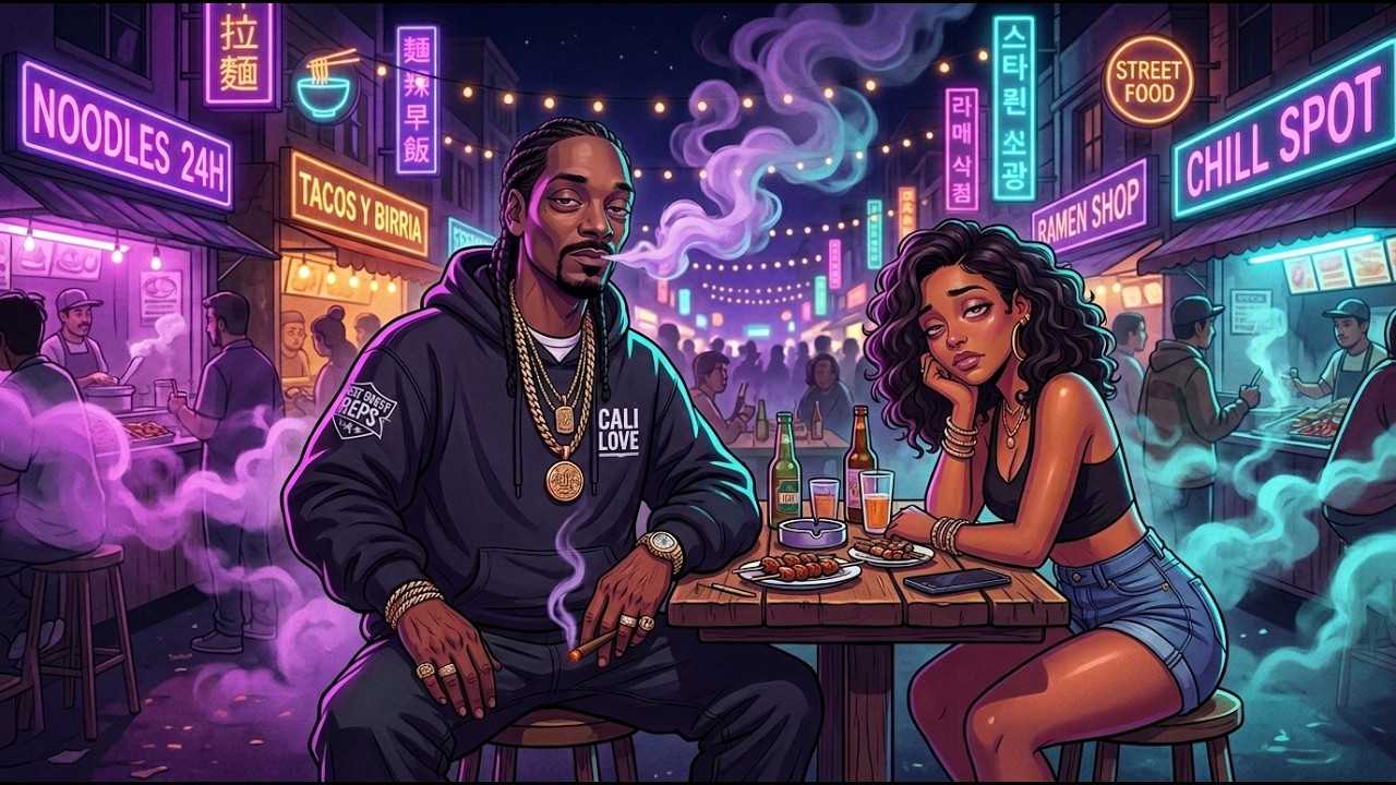 Chill Rap Playlist — Bluesy Hip-Hop Stoner Mood and 420 Vibes