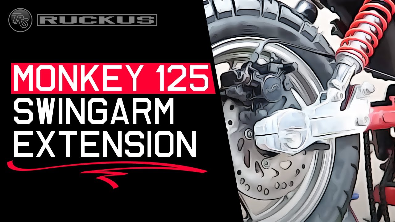 TRS Honda Monkey 125 Swingarm Extension