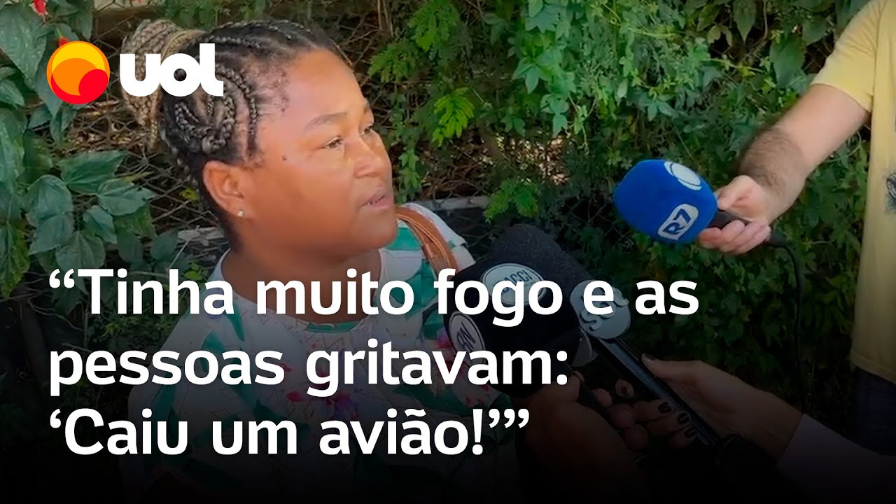 Avião cai na Barra Funda: Testemunha relata momento de terror: 'Muito fogo, gritos e fumaça'