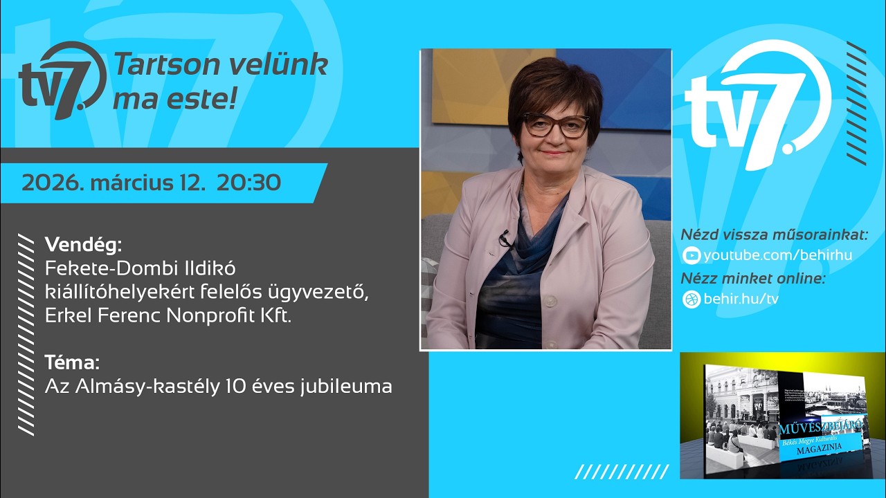 Művészbejáró - Almásy-kastély 10 éves jubileuma - 2026. 03. 12.