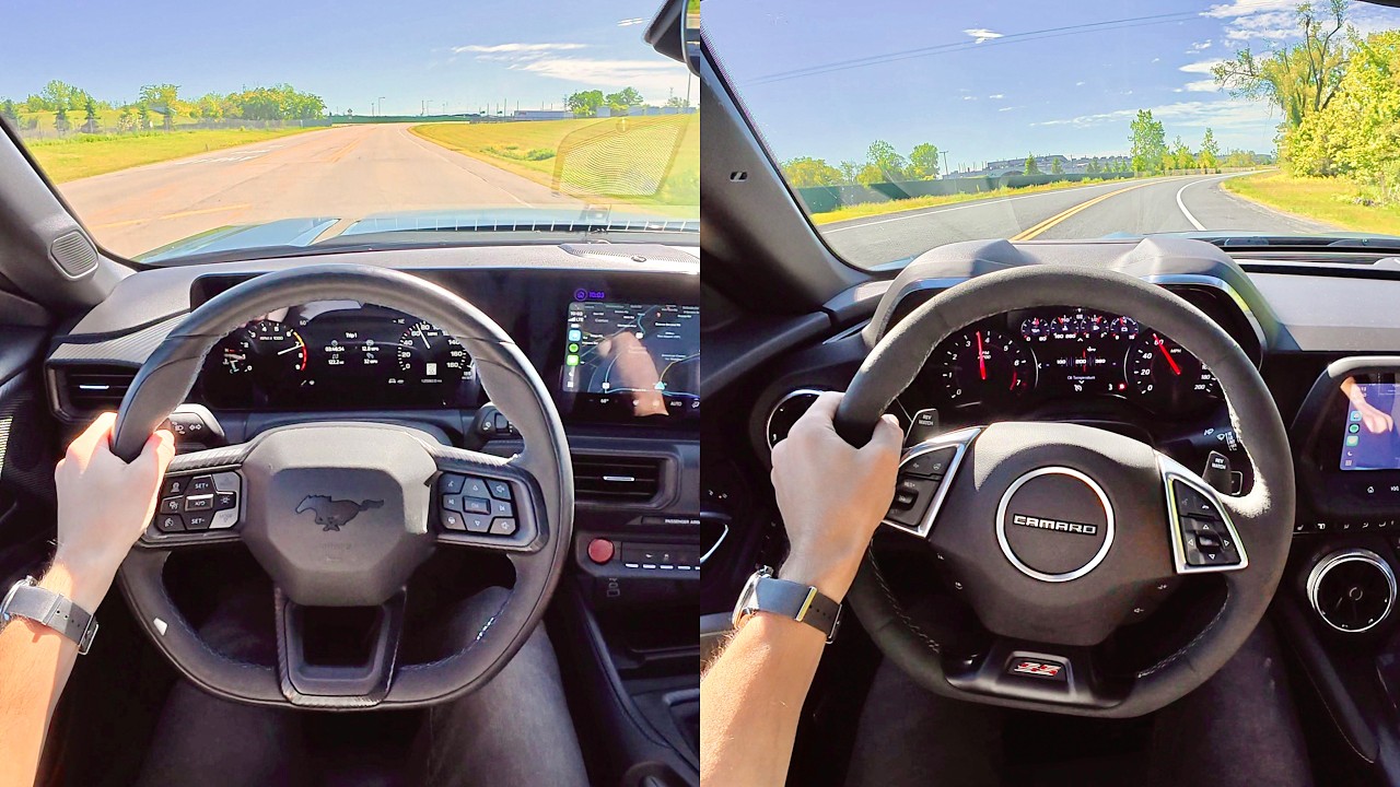 2024 Mustang Dark Horse vs. 2023 Camaro SS 1LE - Which is the Better Driver’s Car?