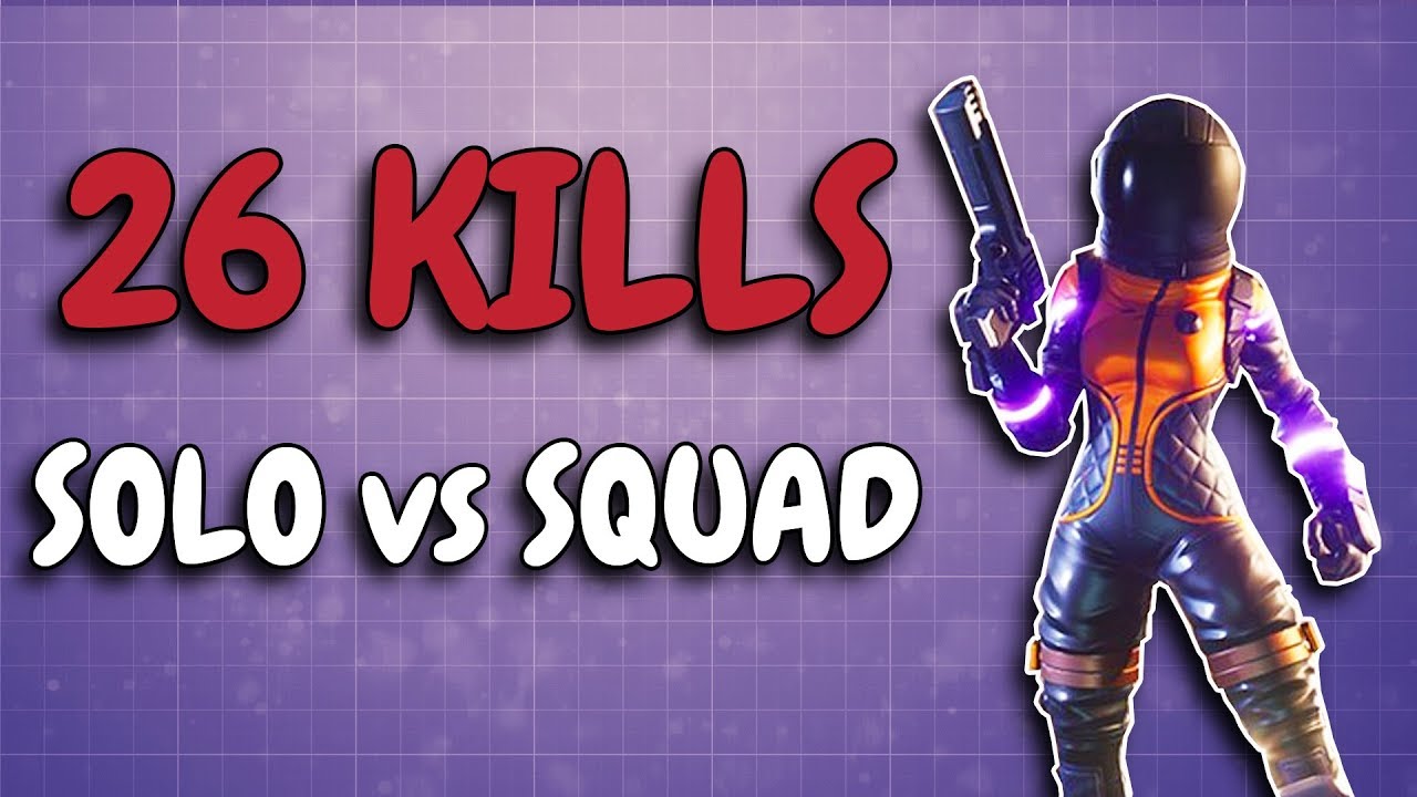 26 KILLS SOLO vs SQUAD | PRO GAMEPLAY (Fortnite)