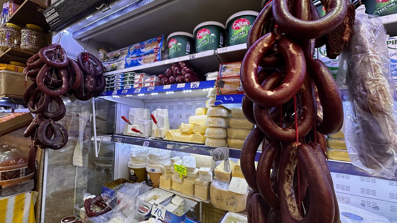 Фермерские продукты в Турции. Сыры, оливки, масло, лукум и орехи. Цены на продукты. #turkey #еда