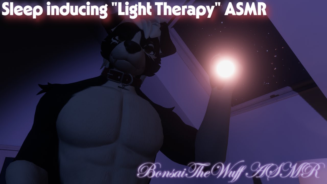 {Furry ASMR} Sleep Inducing Light Therapy Session