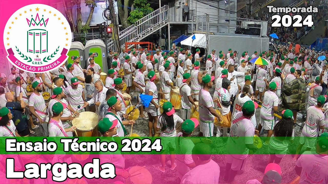Mangueira 2024 | Largada - Ensaio Técnico | Samba ao vivo - #ET24
