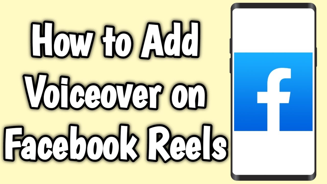 How to Add Voiceover on Facebook Reels