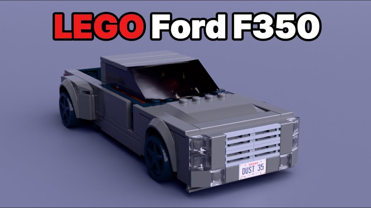 LEGO Ford F-350 🚛 | 262 Pieces Build Timelapse