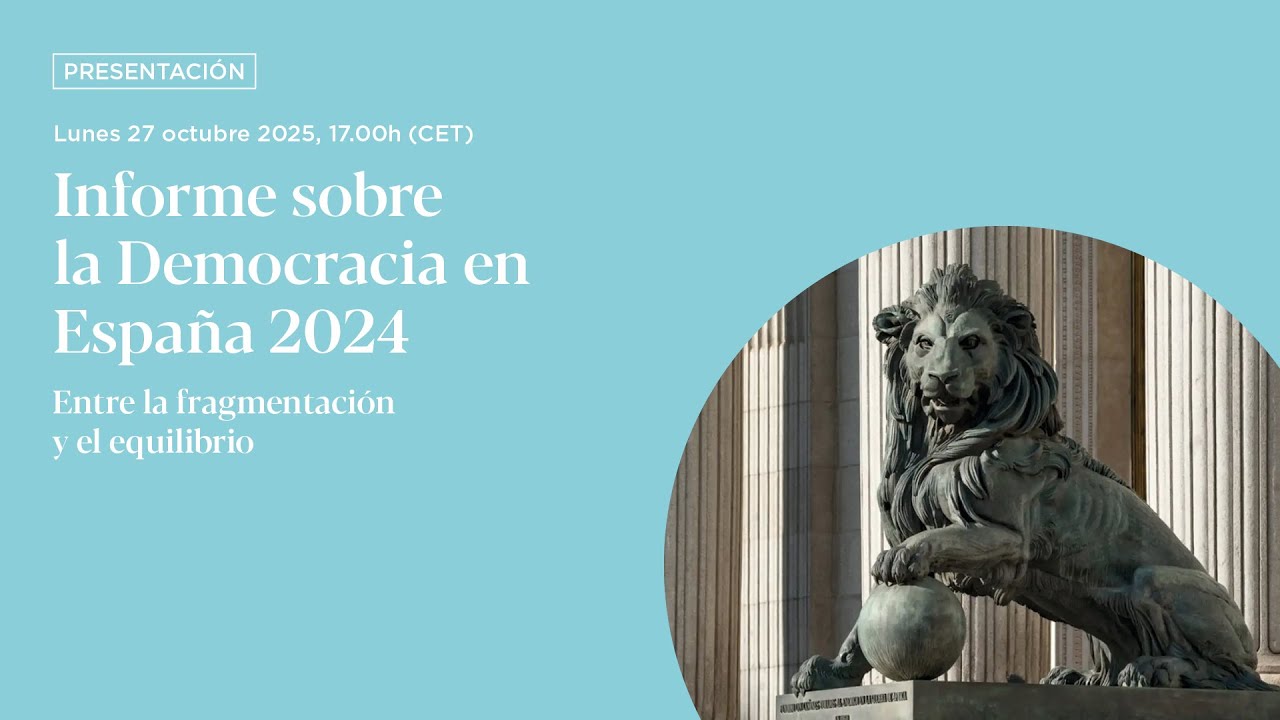 Informe sobre la democracia en España 2024