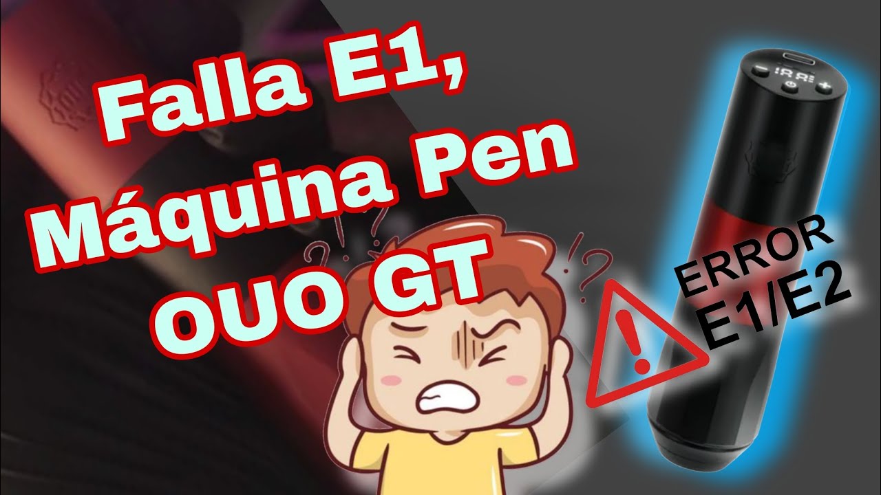 Como Quitar Error E1 en Pen ouo: Solución efectiva y fácil 💥