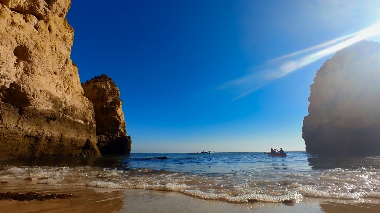 Cave Kayaking in the Algarve