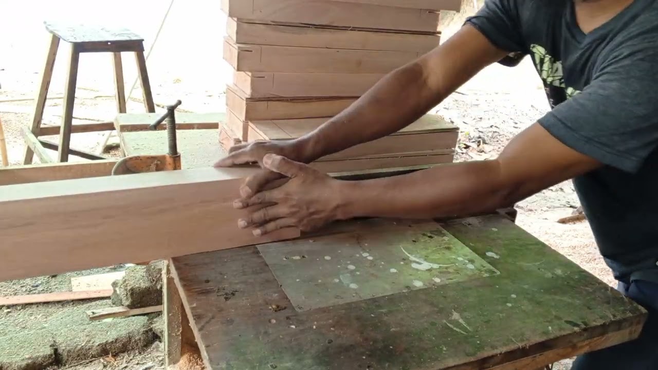 recess technique on door and window frames