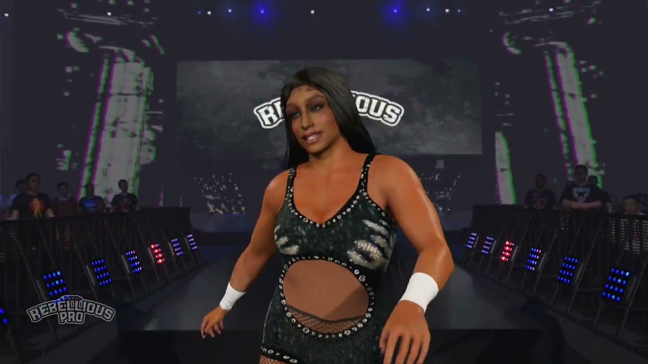 WWE 2K24 REBELLIOUS PRO - ROCCO GARZYA DEBUT AND MAXINE VS YOKOTA MOMO (FULL DARK MATCHES)