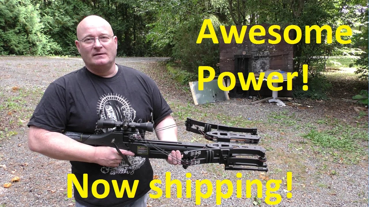 Unbelievable Crossbow Now Available: The STS AR480 MK2