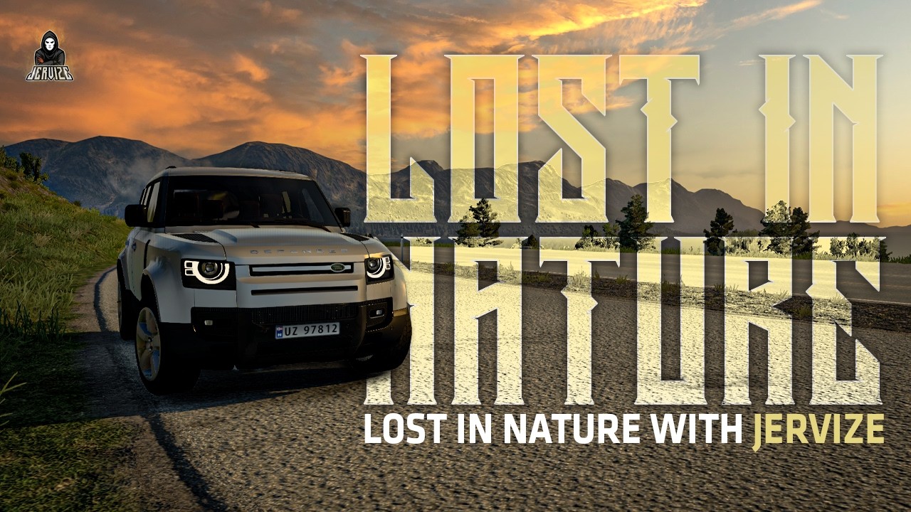 LOST IN NATURE - Euro truck Simulator 2 | Jervize | Land Rover Defender