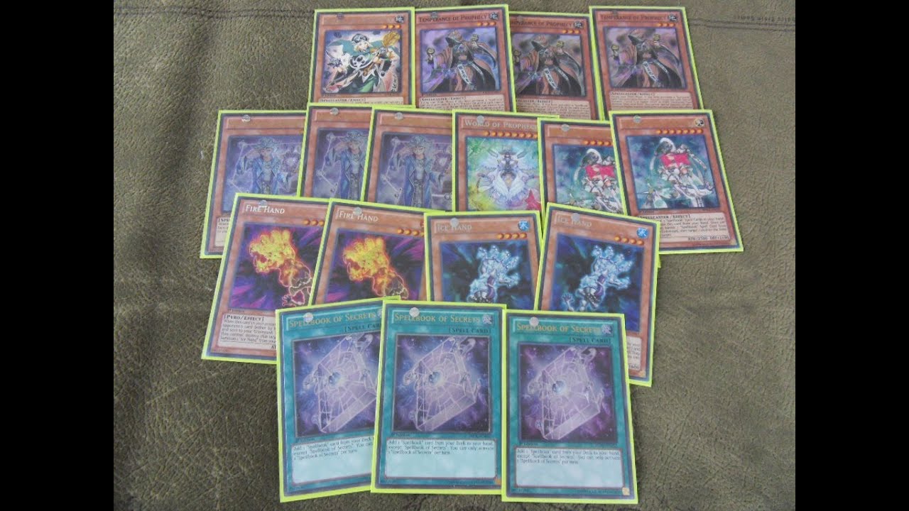 Yugioh Undefeated 1st Place Winning Spellbook Hand's Deck Profile!
