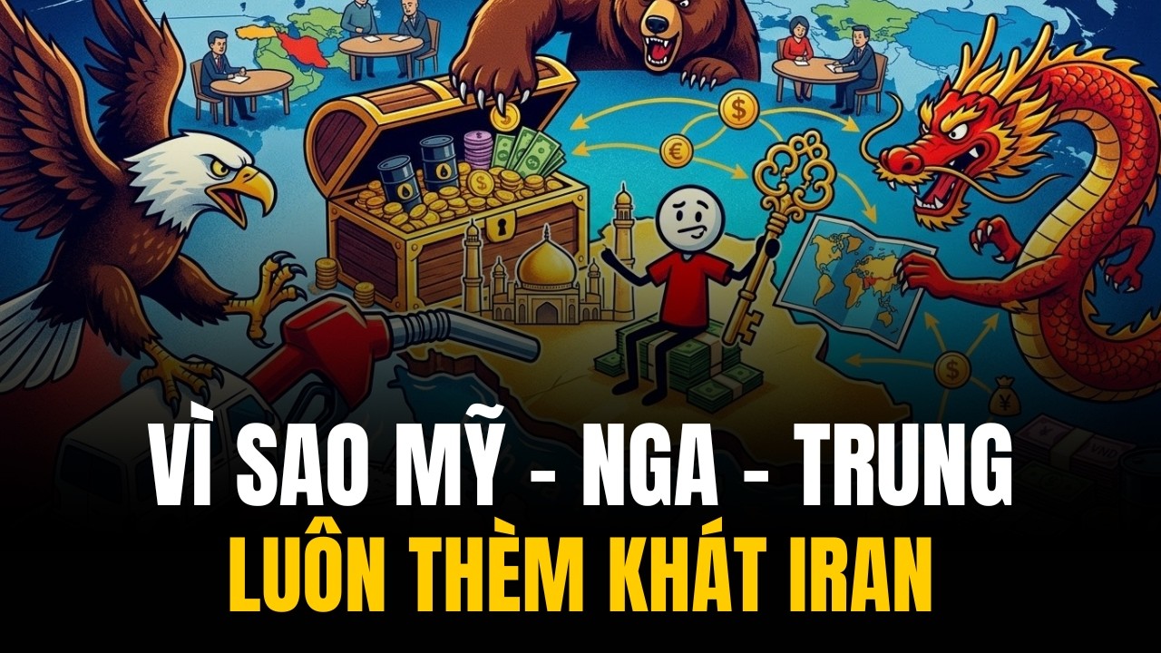 Vì Sao MỸ - NGA - TRUNG QUỐC Luôn Thèm Khát IRAN | Bài Toán Bất Động Sản Và Dòng Tiền Toàn Cầu
