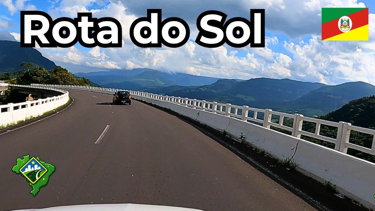 Rota do Sol (ERS-486) | Descendo a Serra: De Tainhas a Terra de Areia &ndash; T&uacute;neis e Viadutos!
