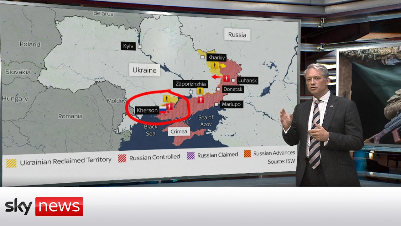 Ukraine War: Kyiv targets Russia's supply lines around Kherson