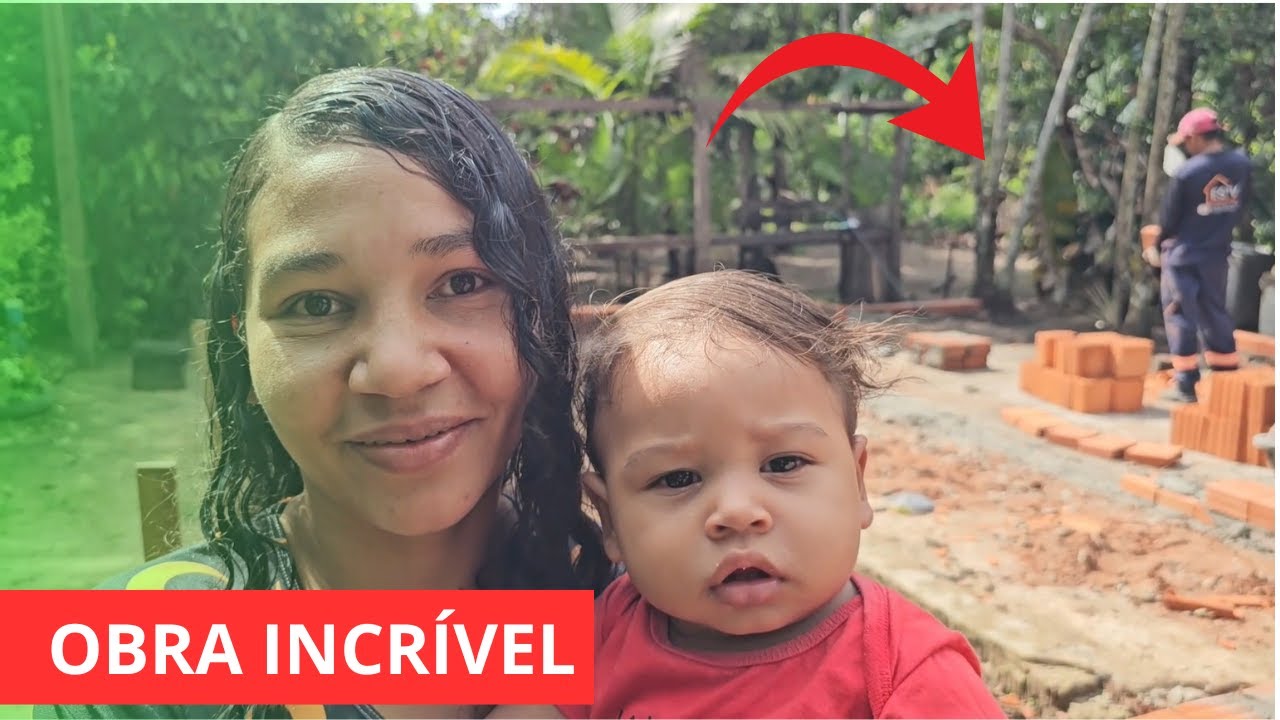 LEILA AINDA NÃO ACREDITA QUE SUA CASA COMEÇOU