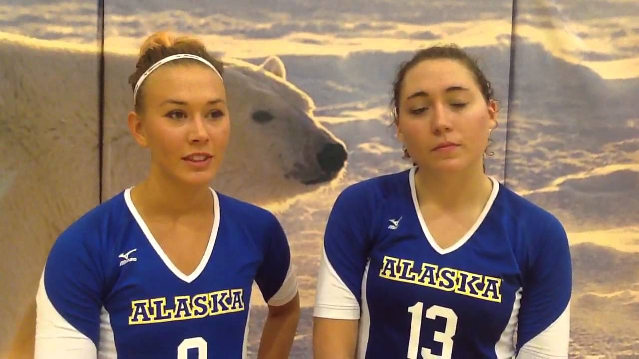 Alaska VB's Reilly Stevens and Keri Knight - 8/24/12