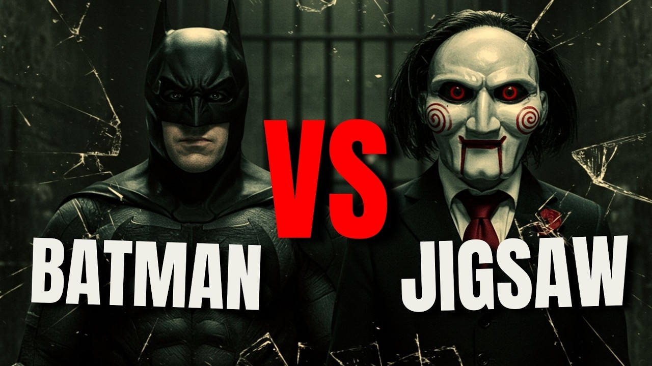 Batman vs Jigsaw: I want to play a game