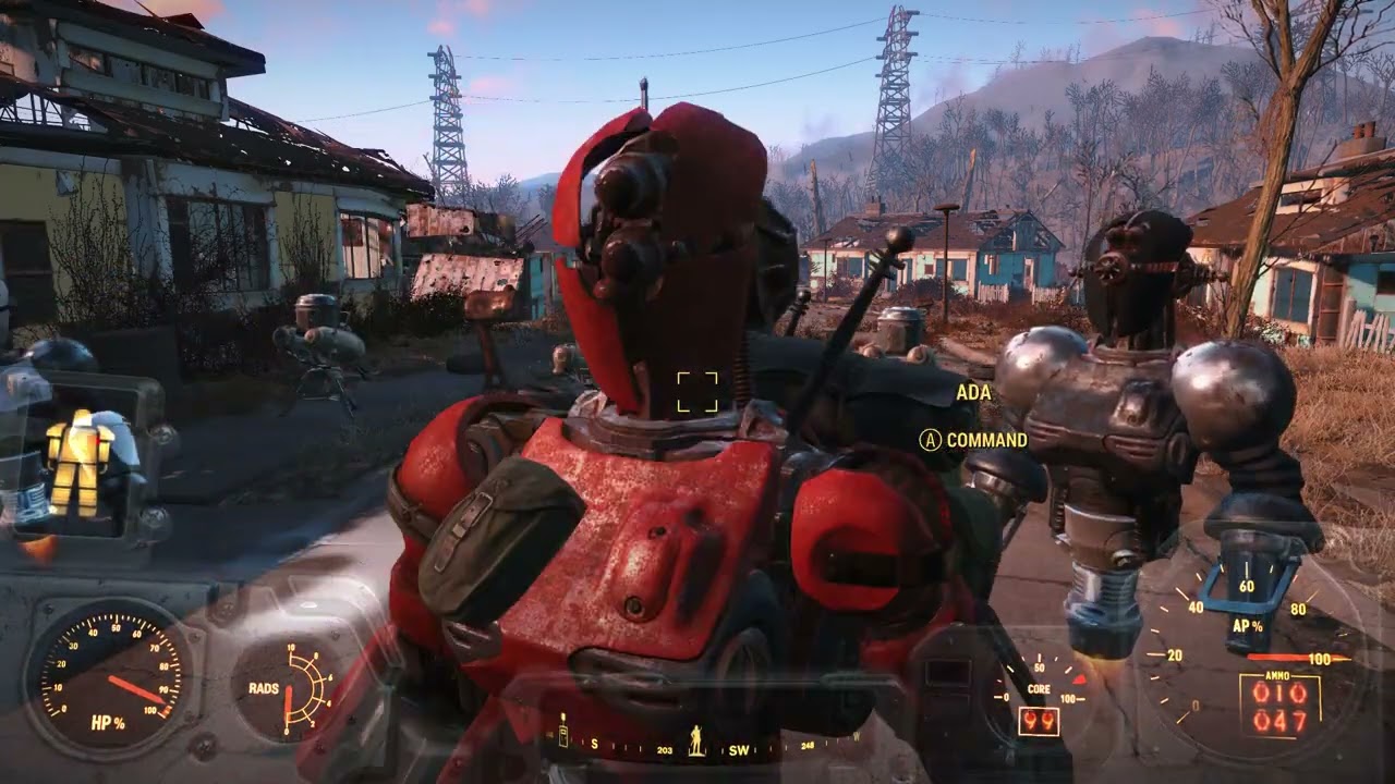 Fallout 4 ended with killing skinny malone and his army of  thugs!