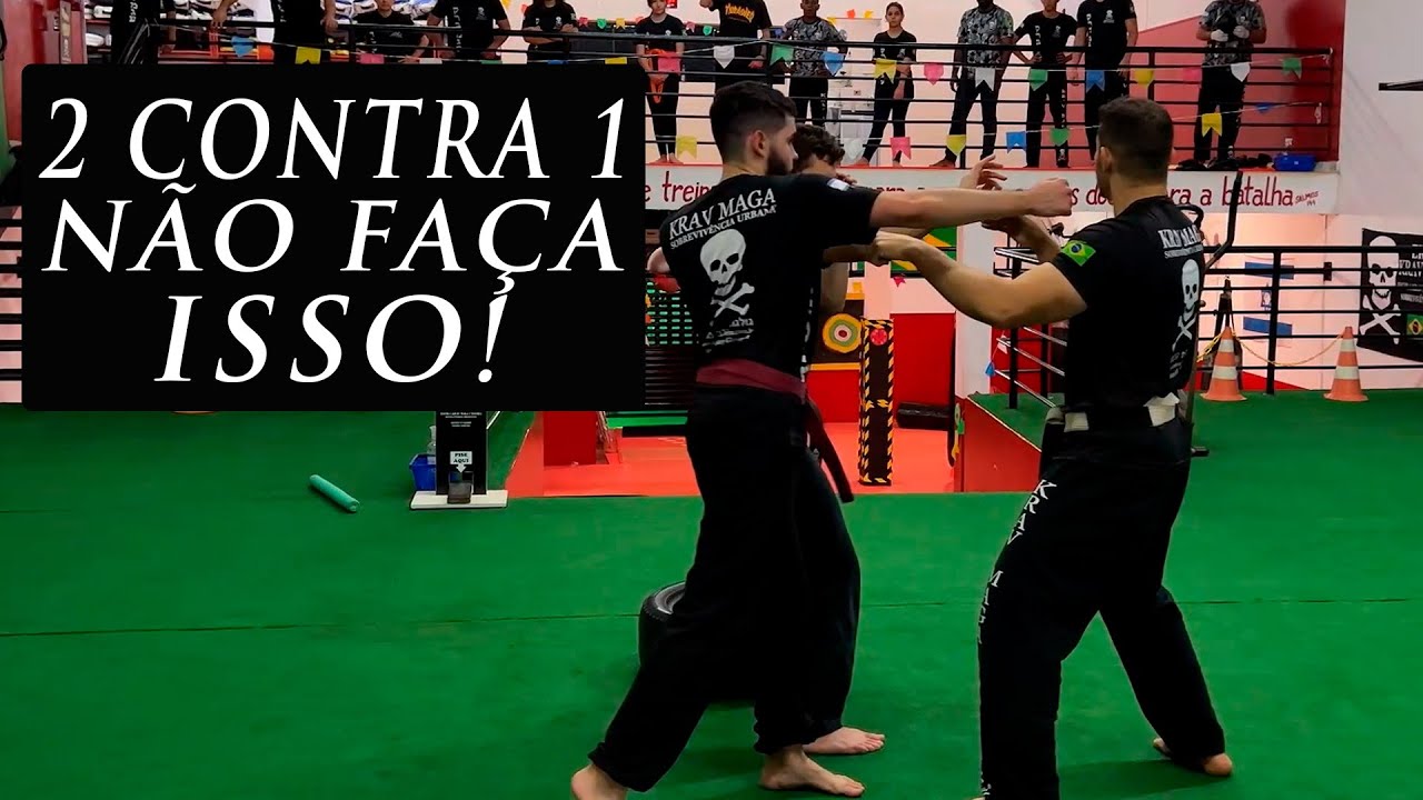 Aprenda a Lutar Contra 2 Agressores | T&eacute;cnicas Simples Para Voc&ecirc;!