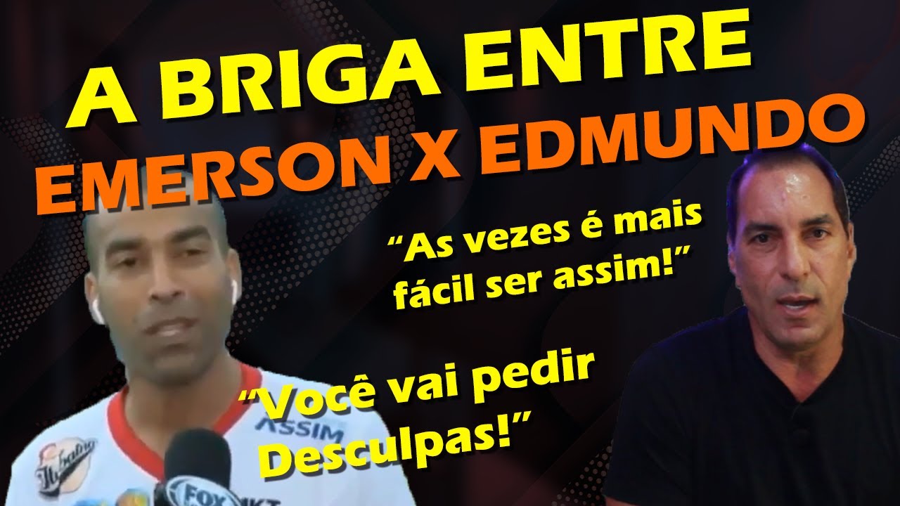 EDMUNDO FALA SOBRE A TRETA COM O EMERSON SHEIK - MAL ENTENDIDO ANIMAL