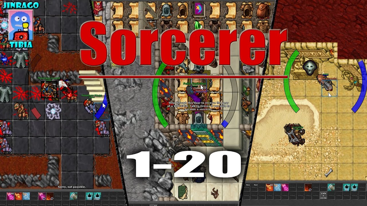 Tibia - Master Mag Nowy serwer Nowa Przygoda :) Jak nie grac MSem :D