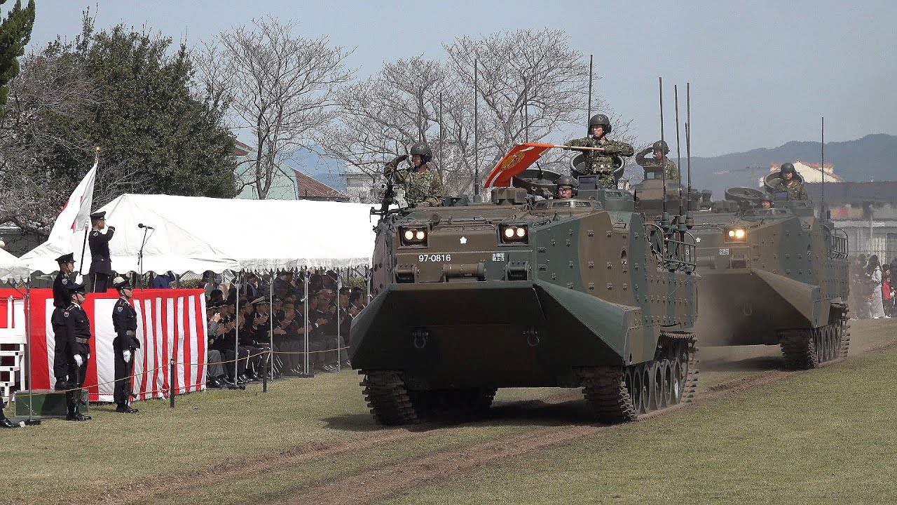 2025竹松駐屯地創立72周年記念行事 ～創造・新時代への挑戦‼～「記念式典・観閲行進」