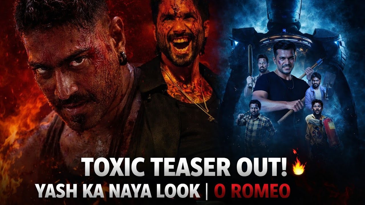 Toxic Teaser Out! 🔥 Yash ka Naya Look | O Romeo Box Office Day 10 | Ekaki 5 Release Date Fixed!