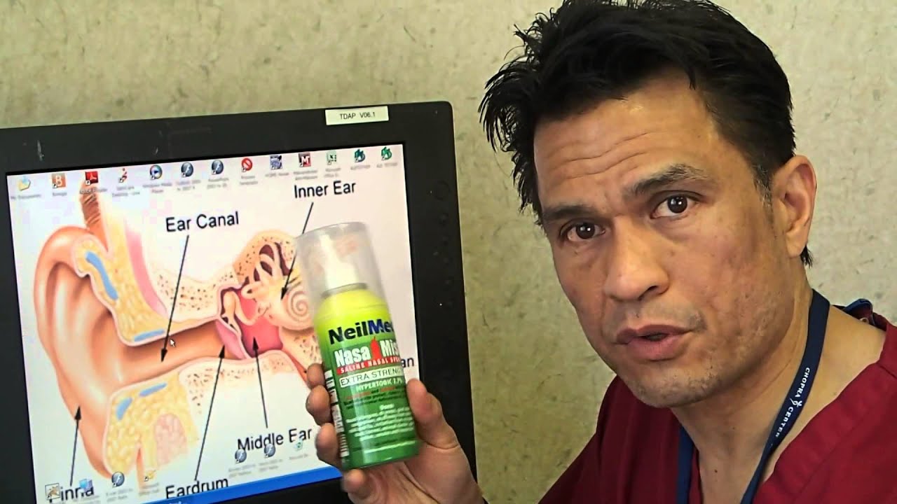 DrRic Tutorial Stuffy Nose (Eustachian Tube Dysfunction)