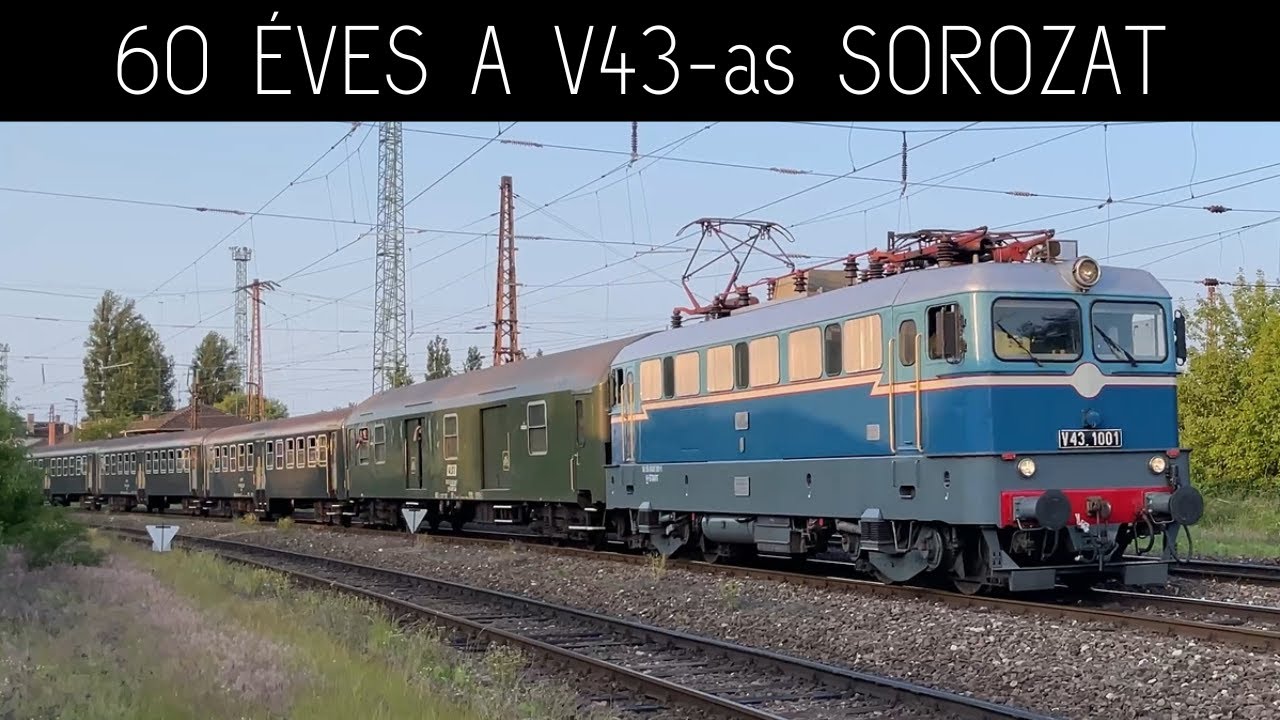 60 éves a V43-as mozdonysorozat