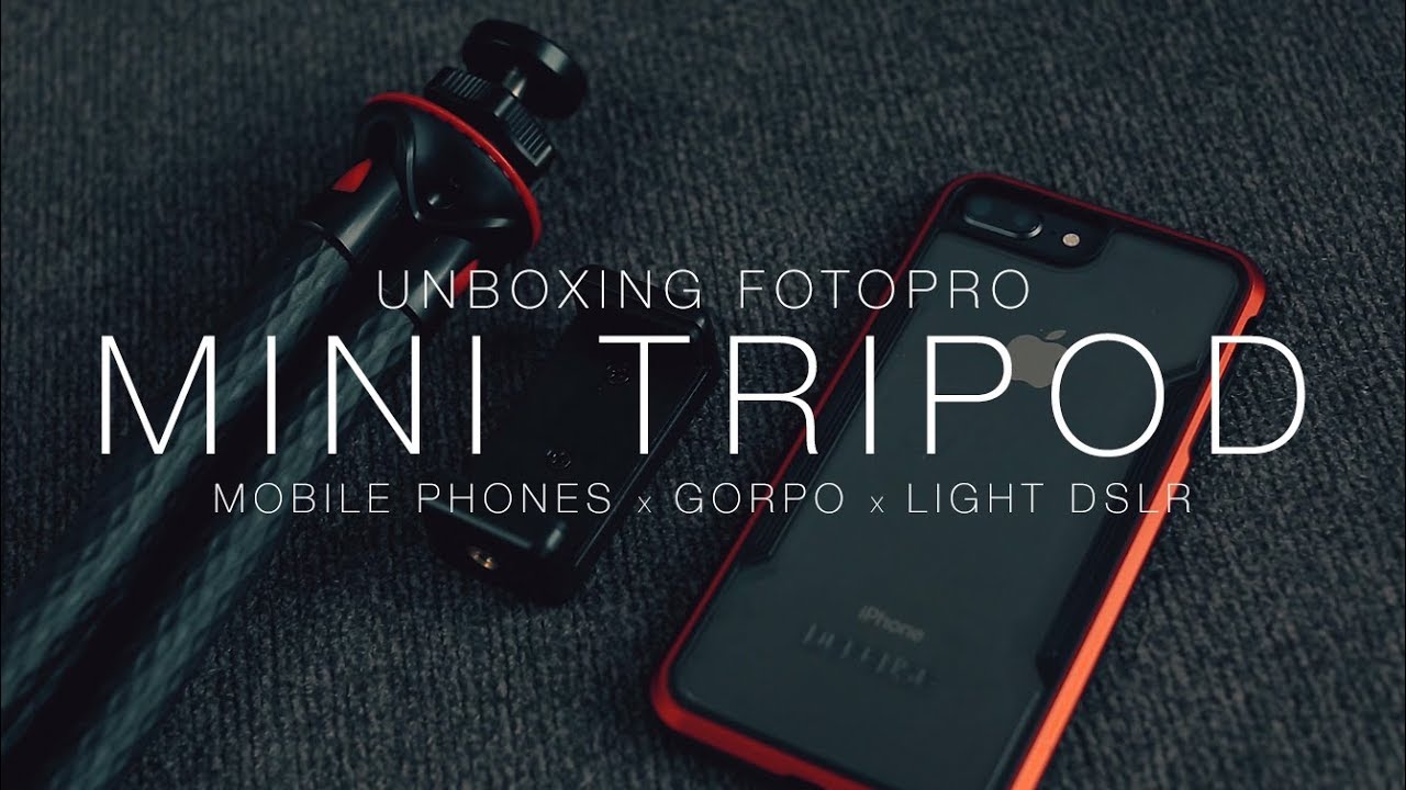Unboxing Fotopro Mini Tripod