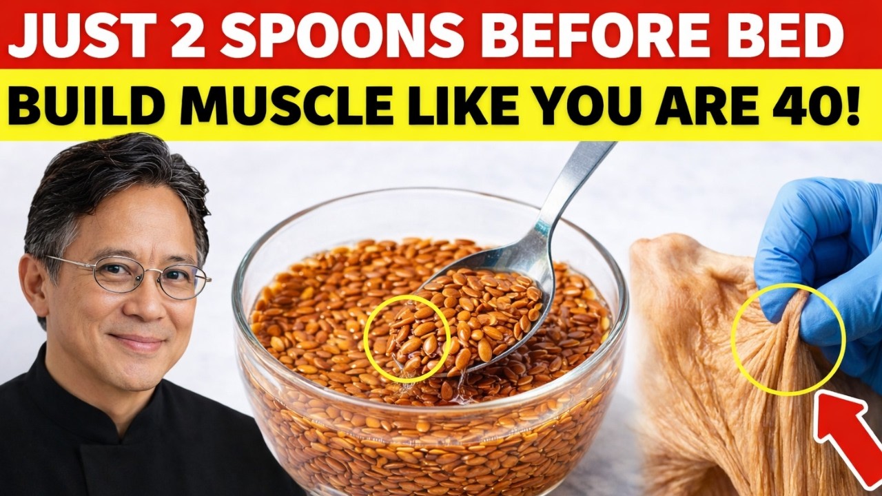 💪Build Muscle After 70 THIS SEED FORMULA 1,000,000x Better Than Eggs! | Dr. William Li