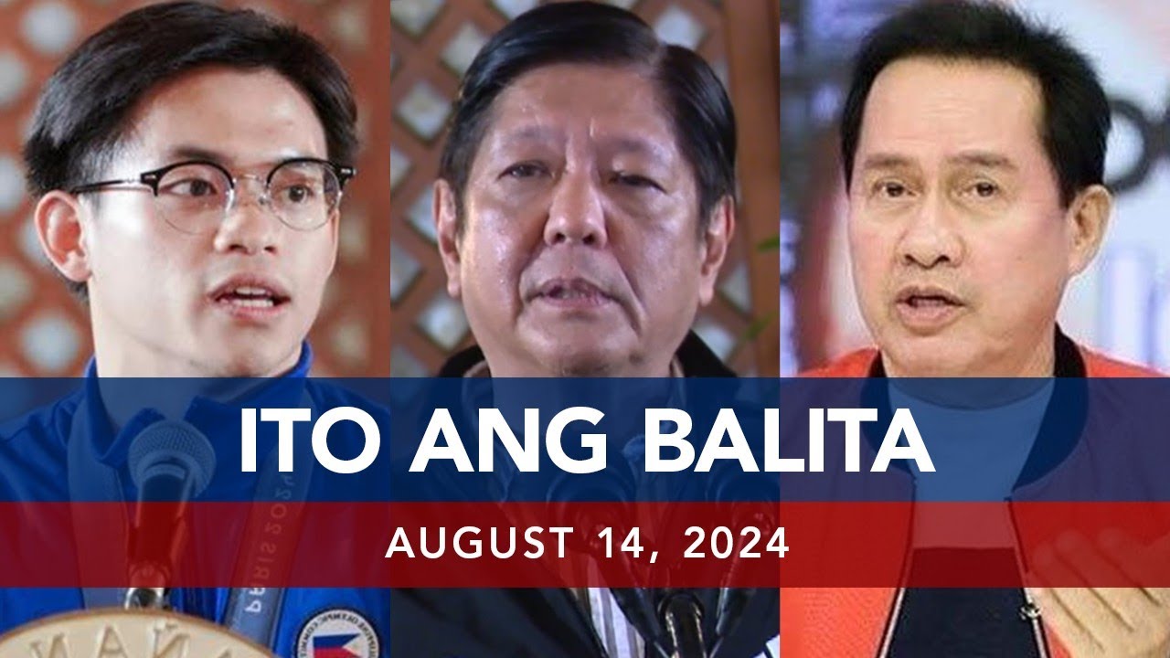 UNTV: Ito Ang Balita | August 14, 2024