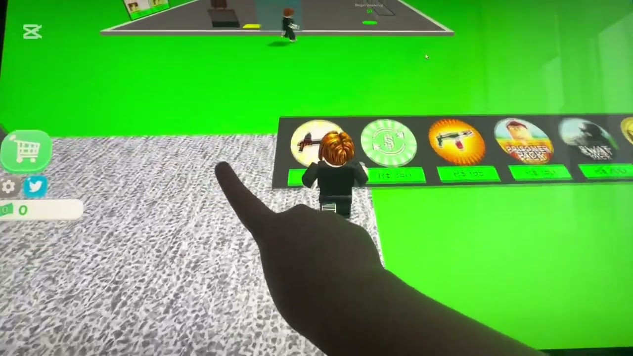 Играем играем в милицию в в Roblox с другом ￼￼