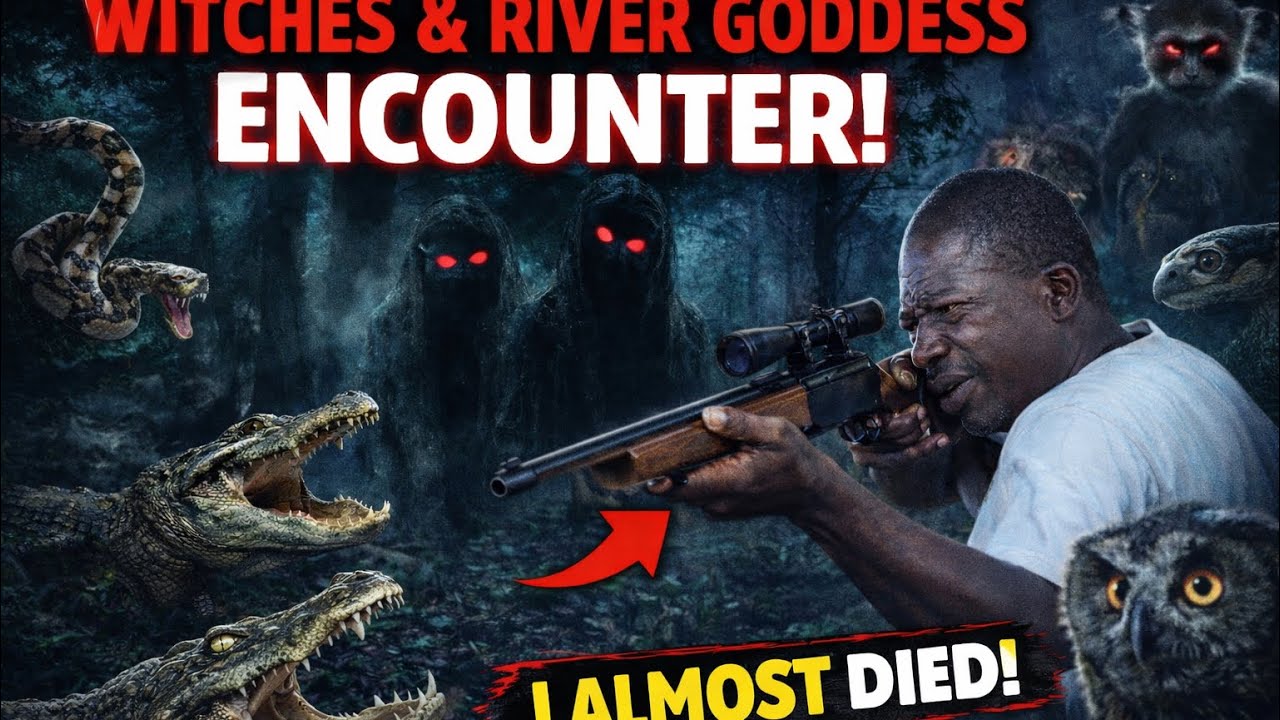  Eii😳VERY SCÄRY & Terrifying Hunting: Hunter Encounter with Witches & River Goddess at Midnight