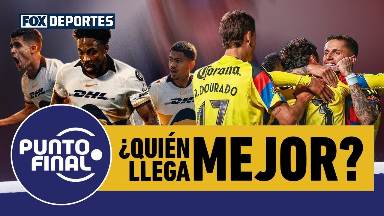🤯🔥 PUMAS VS AMÉRICA | ¿QUIÉN ES FAVORITO? Choque de presión máxima | Punto Final
